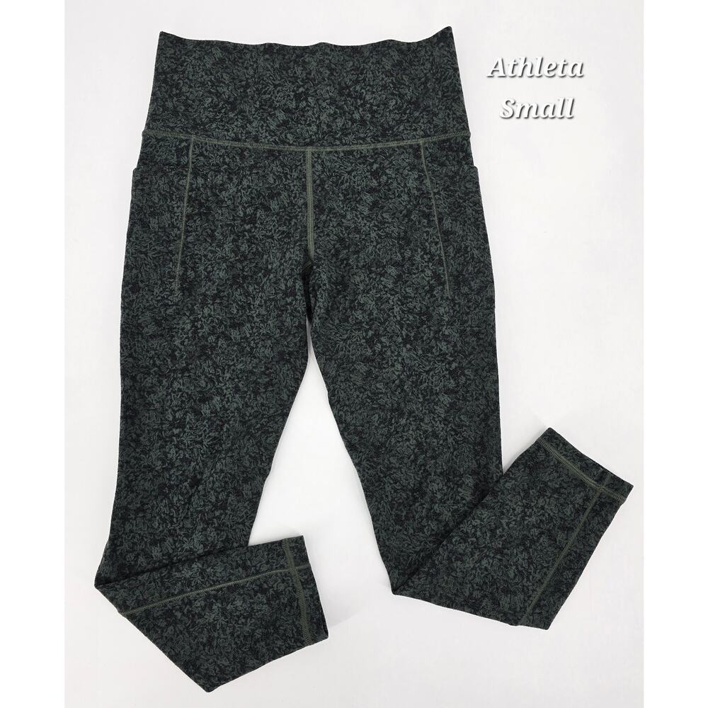 Athleta Salutation Stash Textured 7/8‎ Tight Size Small